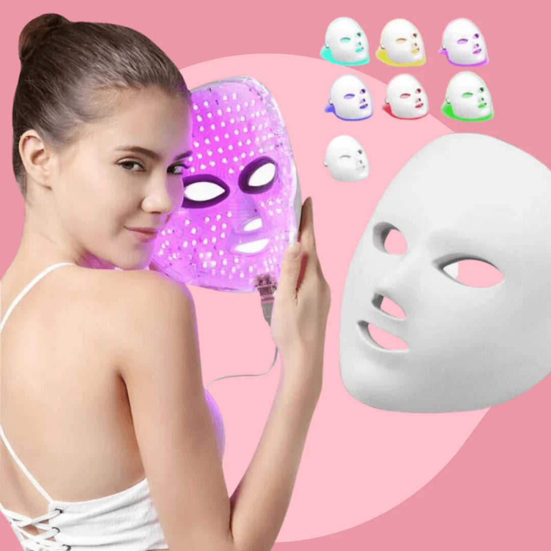 LED Light Therapy Face Mask for Flawless Skin