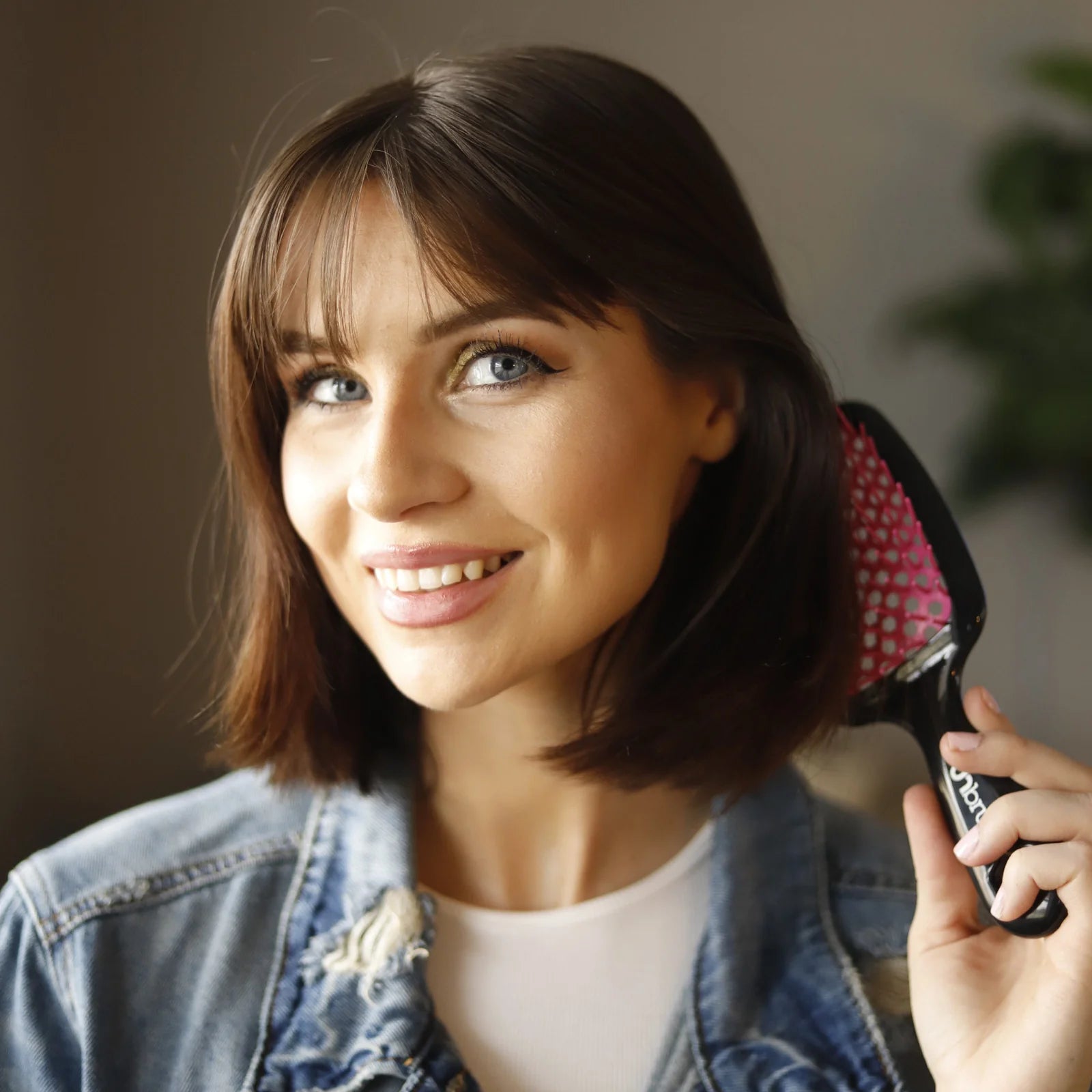 Detangling Hair Brush - Cherry Blossom