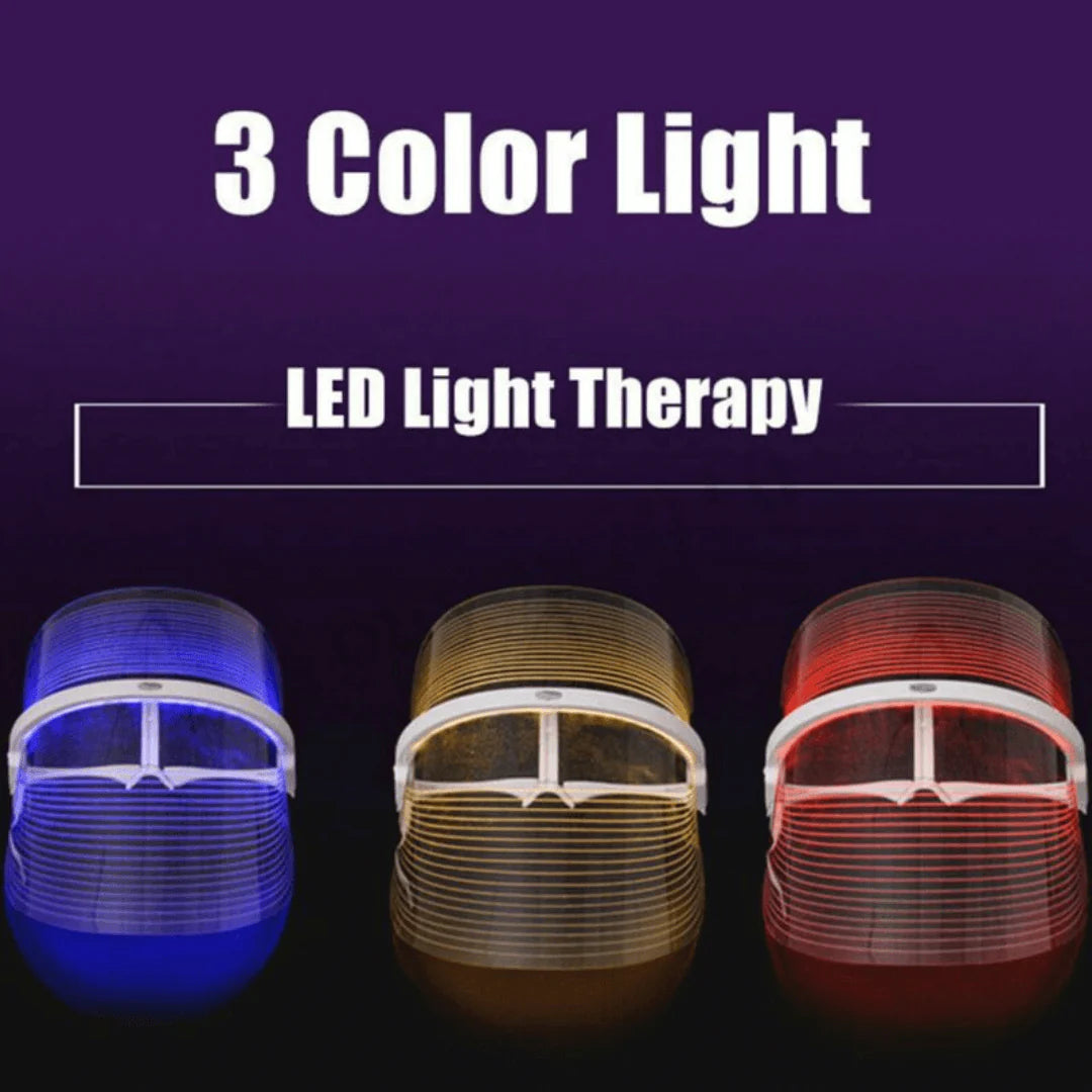 LED Light Therapy Face Mask for Flawless Skin